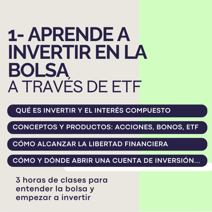 1Aprende a invertir en la bolsa americana a través de ETF